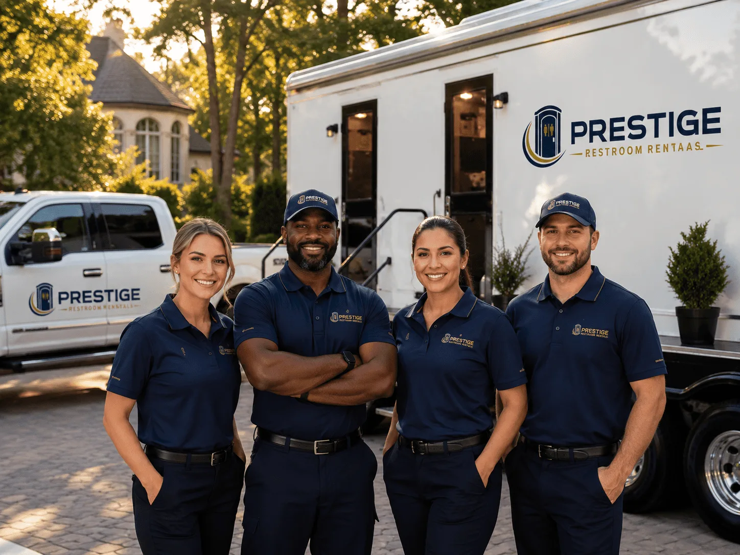 Trusted Luxury Portable Restrooms company in Sharon, ND